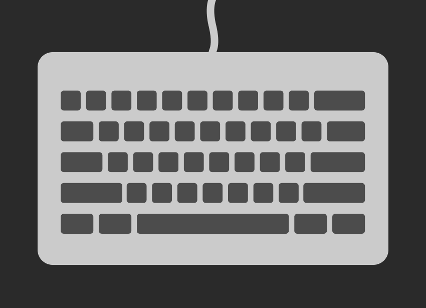 mechanical keyboard graphic